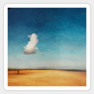 My Cloud - Abstract Beach Scene Magnet